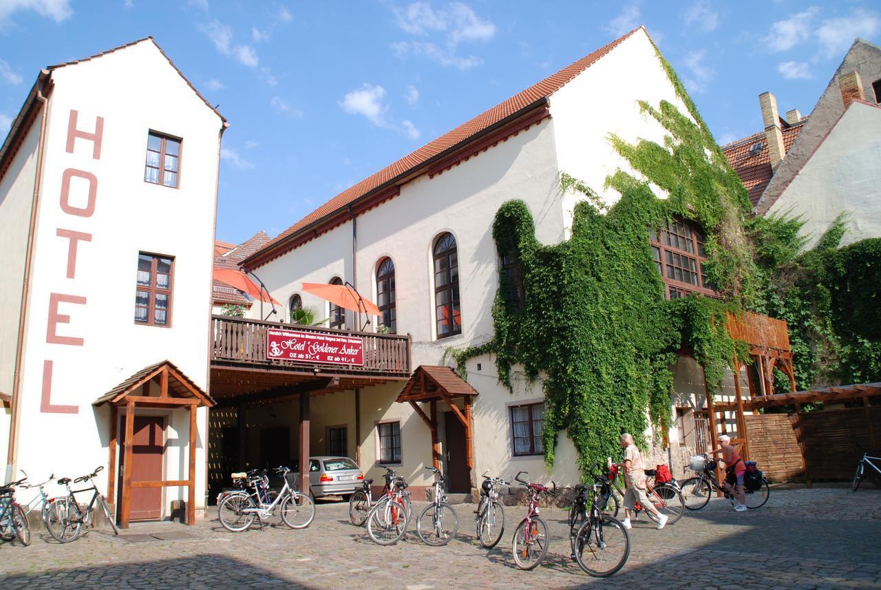 Hotel Goldener Anker Torgau Exterior foto